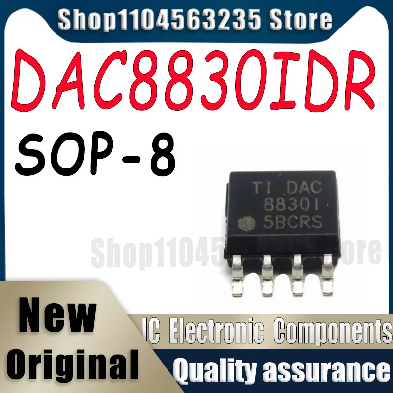 

(5piece)100% New DAC8830IDR SOP-8 In Stock chip