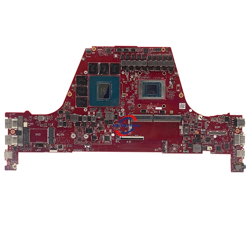 Imagem -02 - Placa-mãe do Portátil para Asus Rog Zephyrus G14 Ga401iv-hz160t Ga401qm R94900hs Rtx2060 Mainboard