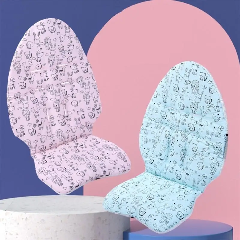 95AE – coussin chaise haute pour enfants, tapis en coton, rehausseur sièges, tapis d'alimentation, pour poussette