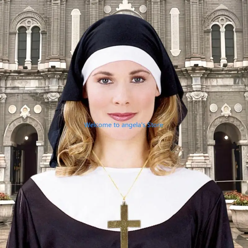 X4yc nun costume casque