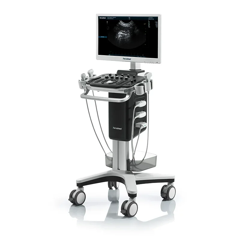 Periodmed ODM/OEM Medical Trolley Cart With Electric Power Source Portable Hospital Ultrasound Machine