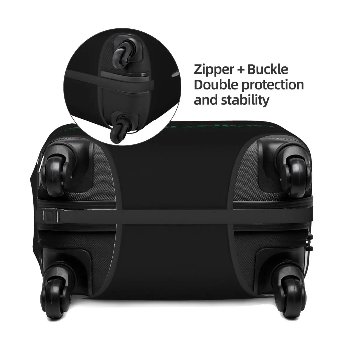 United Colors Of Benetton Suitcase Cover Protection Elastic Travel Luggage Protector Covers for 18-32 Inch view 3