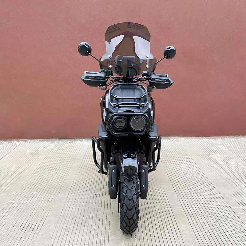 

Newly Designed Tank150CC Air Cooled Engine 85kmh Max Speed 13 Inch Tyre Bumper Windshield Accessory Set for Motorcycles on Sale