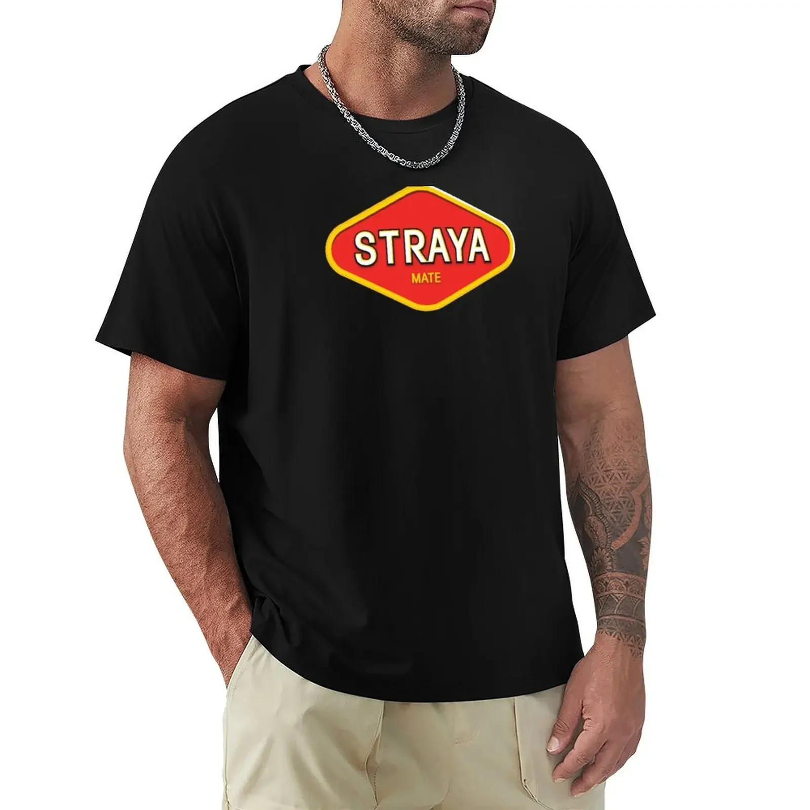 Straya Mate - Australia T-Shirt street wear baggy shirts men t shirts