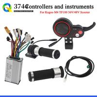 For KUGOO M4 Electric Scooter Kickscooter TF‑100 Instrument Display Panel With Charging 6 Pin Communication Speedometer