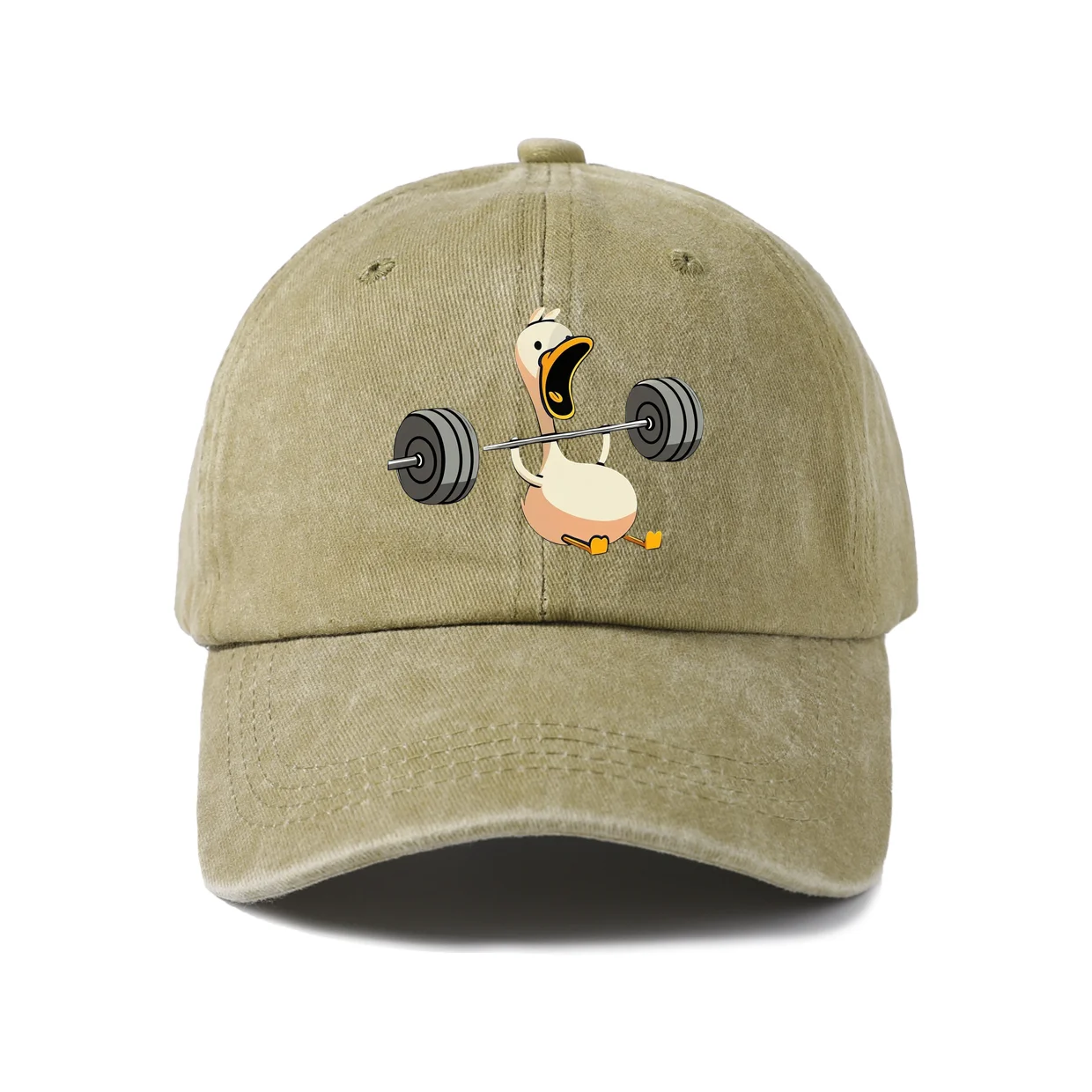 Funny Pet Character Baseball Cap, Vintage Washed Adjustable Unisex Dad Hat, Everyday Gift