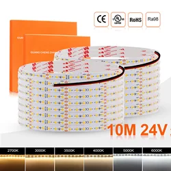 5M10M LED Strip Light 24V 2835 RA98 Flexible LED Tape 120LEDs LED Ribbon Diode 2700K 3000K 3500K 4000K 5000K 6000K