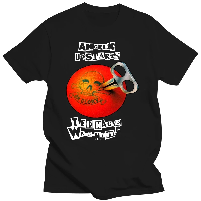 Band ANGELIC UPSTARTS TEENAGE WARNING T Shirt