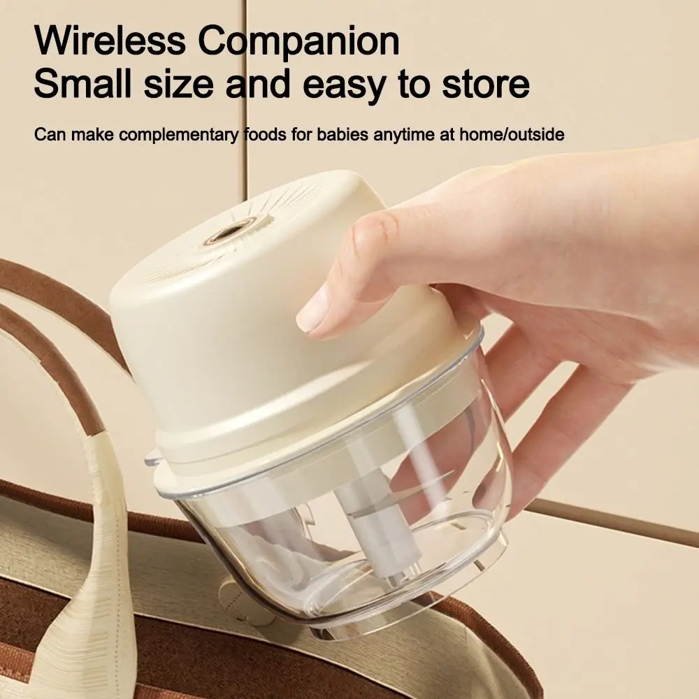 

Портативный мини-электрический измельчитель чеснока, многофункциональная перезаряжаемая мясорубка, пресс для чеснока, кухонные инструменты