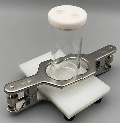 Customizable Coating Evaluation Electrolytic Cell 1cm² Aperture Corrosion Test Excluding Electrodes