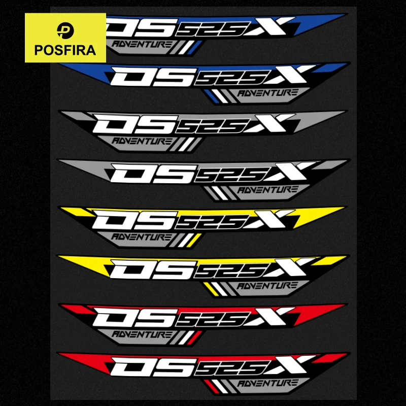 POSFIRA Motorcycle Front Beak Stickers Waterproof Decals for Voge 525 DSX 525DSX DS525X 2023 2024 2025 DSX525 Accessories