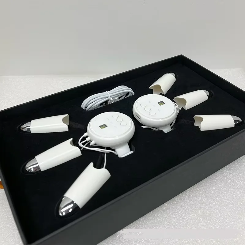 Masajeador Facial mágico antienvejecimiento con dedo dorado, máquina de belleza EMS de microcorriente para estiramiento Facial, dedo de diamante gravitacional