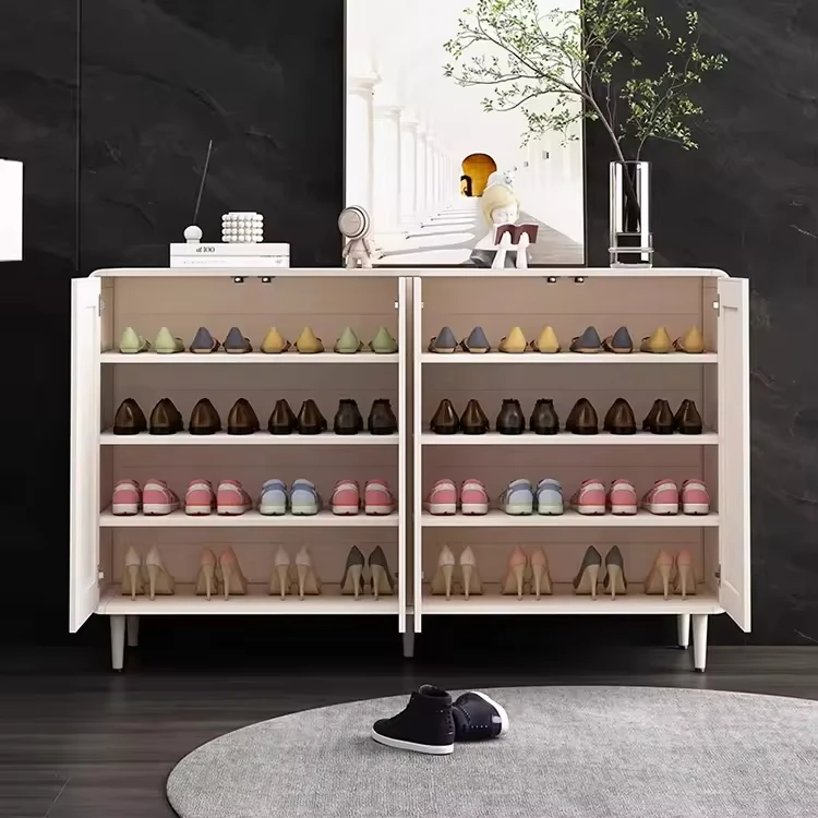 

Professional Manufacturer Latest Design Adjustable Space Saver Wooden Shoe Storage Cabinet Cabinet Modern Cabinet Shoe Rack