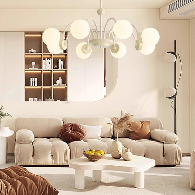 

AiPaiTe Modern LED chandelier with a 20/30cm boom length is suitable for home decoration in bedroom, living room and dining room