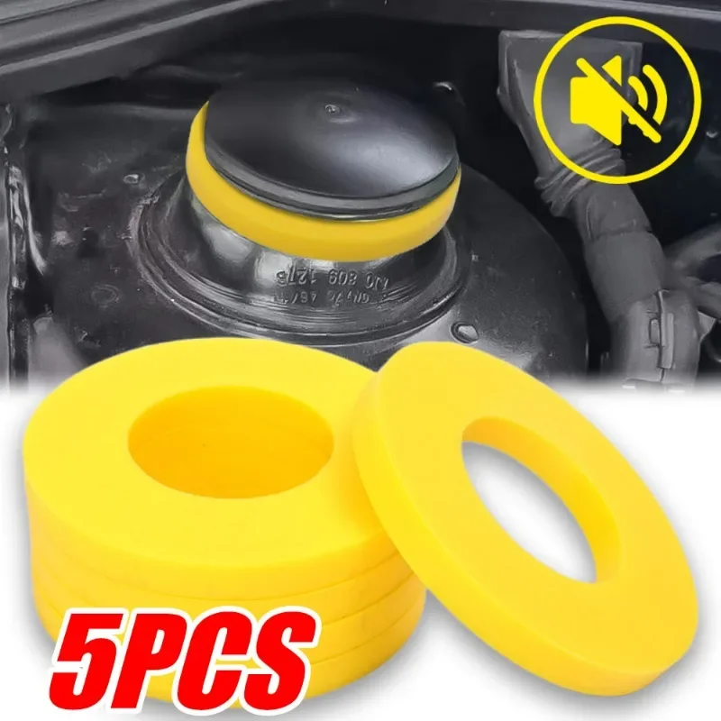 Car Shock Absorber Gasket Silencer Pad Rubber Bushing Dampers Auto Front Strut Tower Suspension Shock-Absorbing Bearing Washer