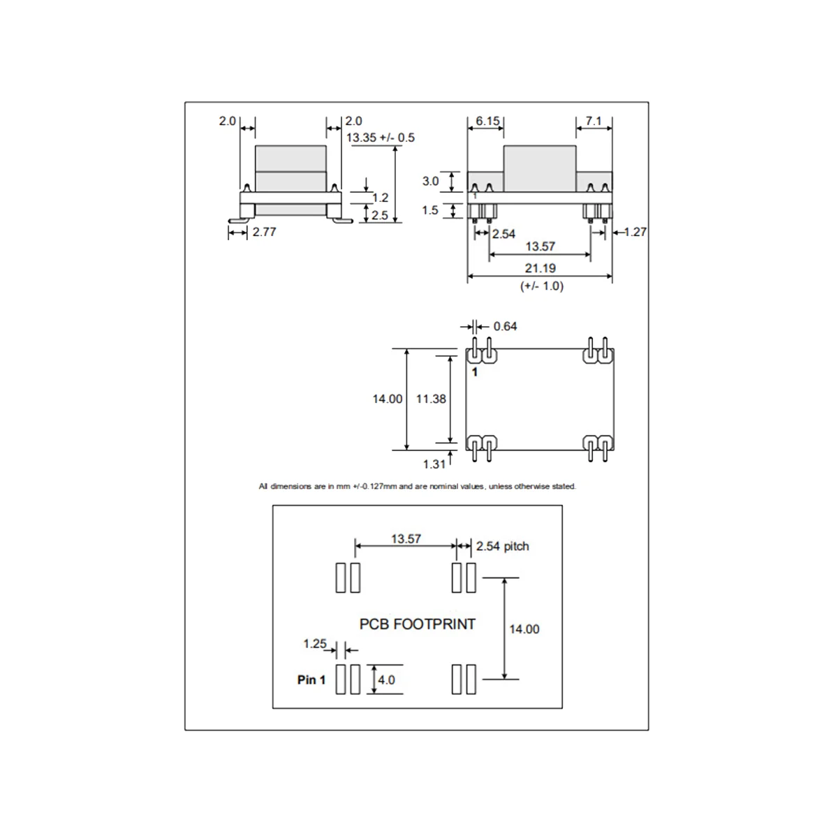 

DP9900M Pin to PiN AG9900M POE Module 5V 1.8A IEEE802.3Af Isolated POE Module