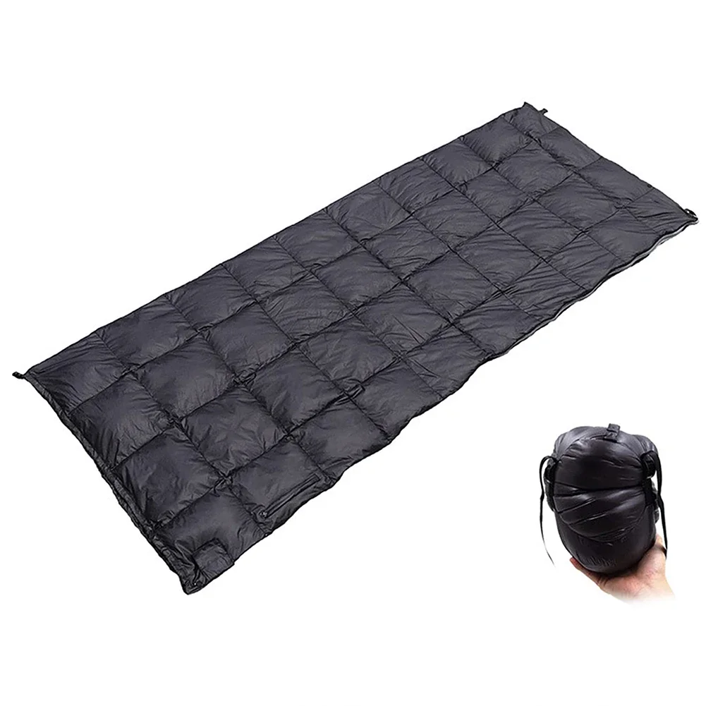 

Backpacking Ultralight Down Sleeping Bag Designed to Keep You Warm in Wet Conditions with Water Resistant Material