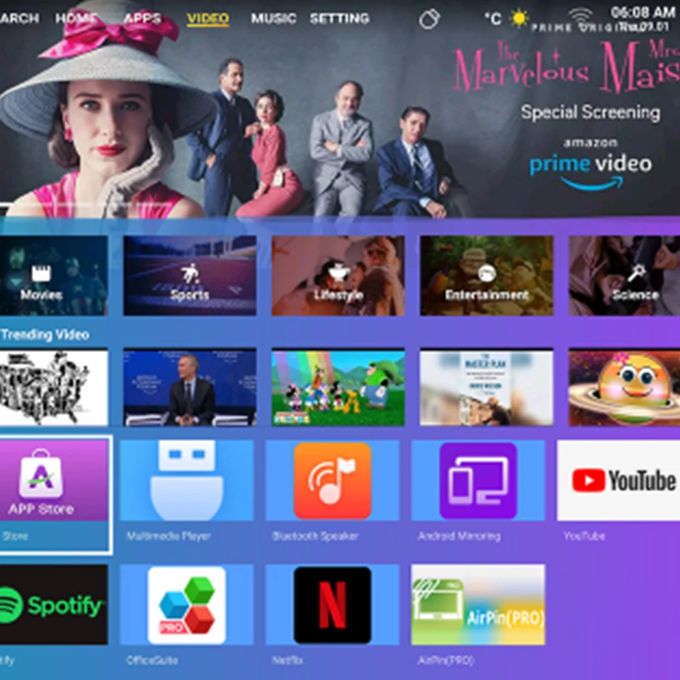 Nuevo proyector K2 con disparo ultracorto, compensación automática, 1080P, 4K, HD, enfoque electrónico, 350 ANSI, batería integrada, regalos de navidad