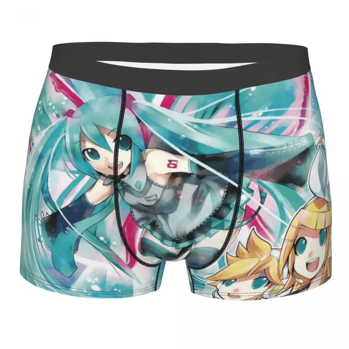 Männer Hatsune Miku Boxer Humorvolle Unterwäsche Boxershorts