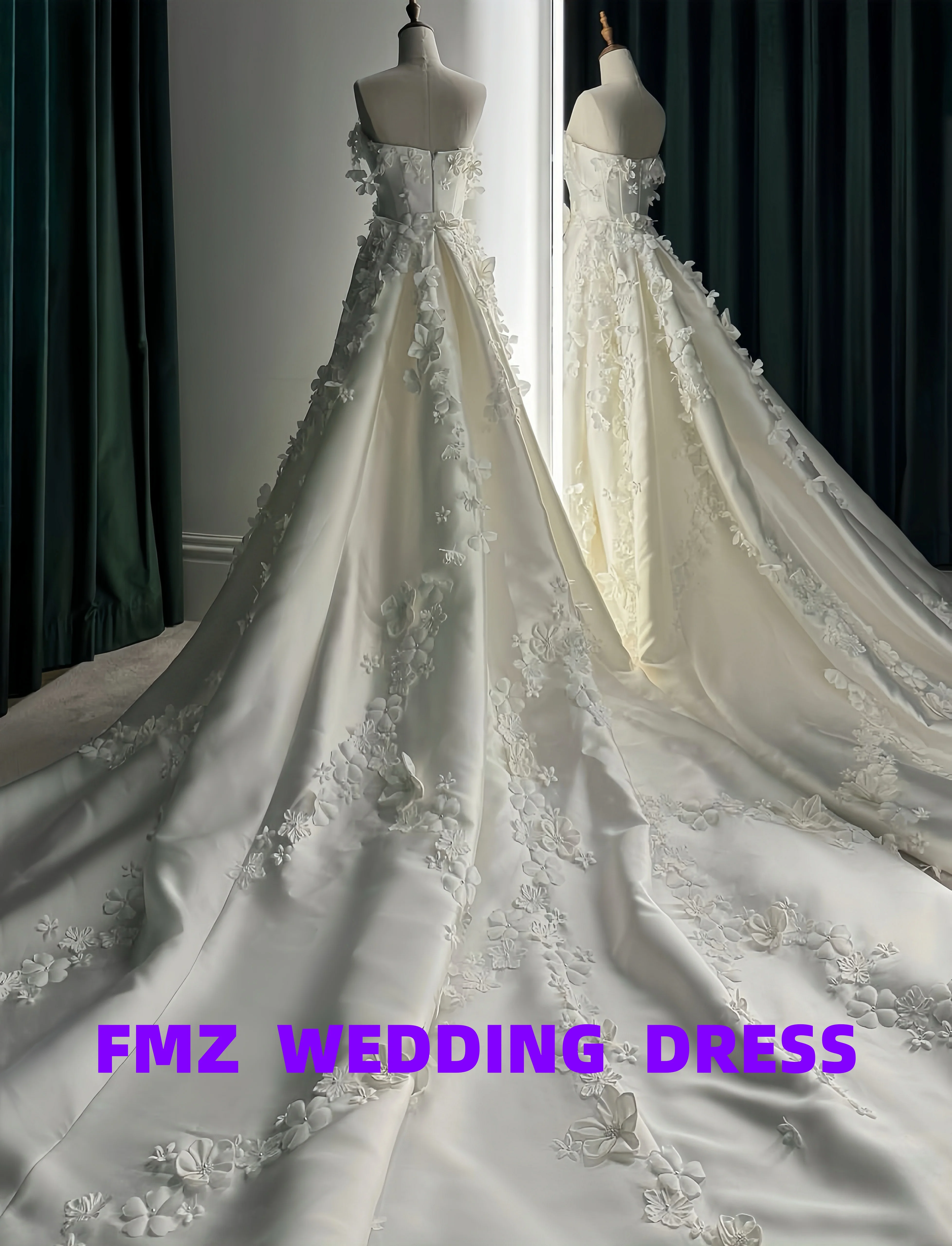 Vestidos de novia de sirena desmontables sin mangas personalizados sin tirantes vestidos para muje bata de mariee