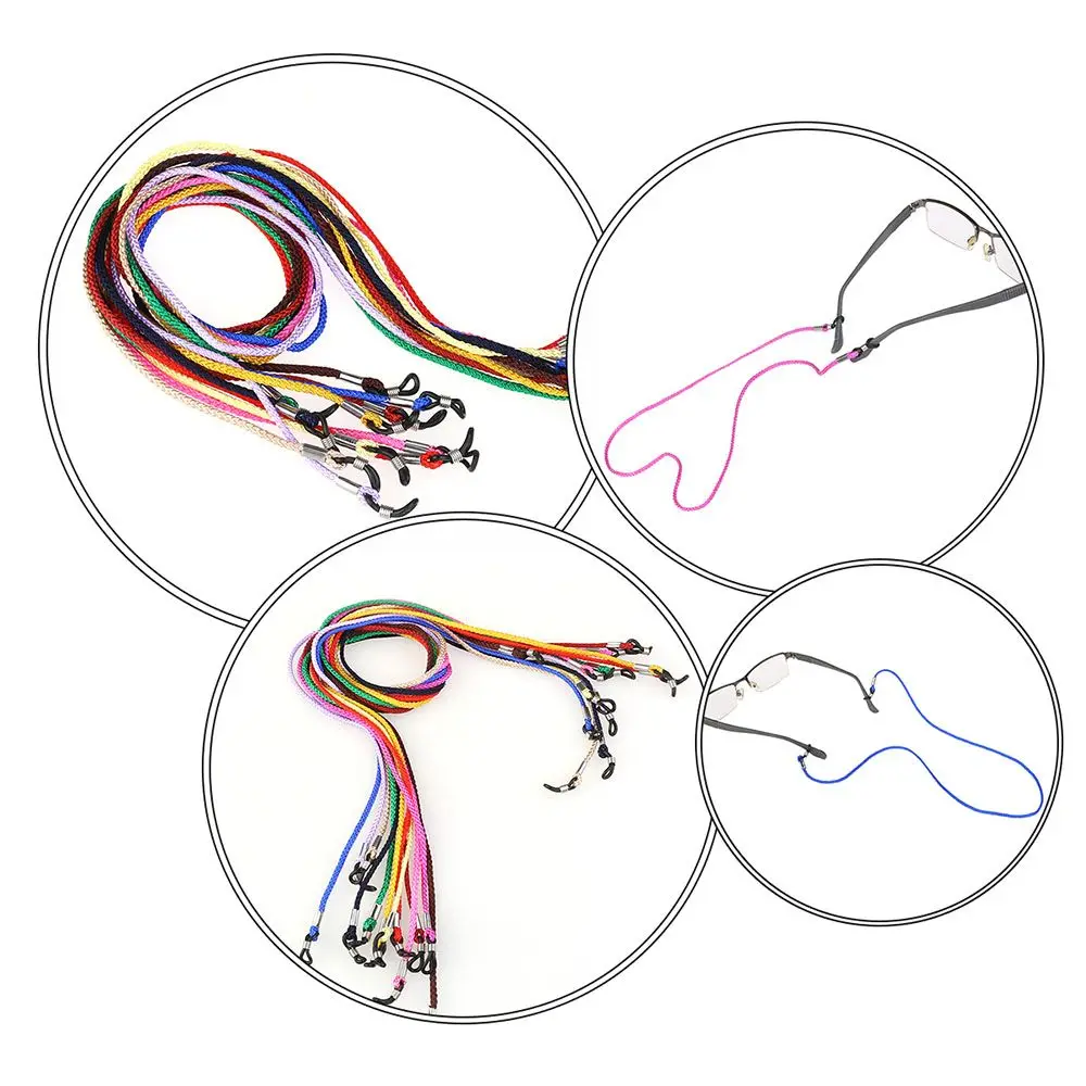 

Lanyards Colorful Rope Chain Nylon Eyewear Cord Glasses String Spectacle Frame Holder Eyeglasses Strap