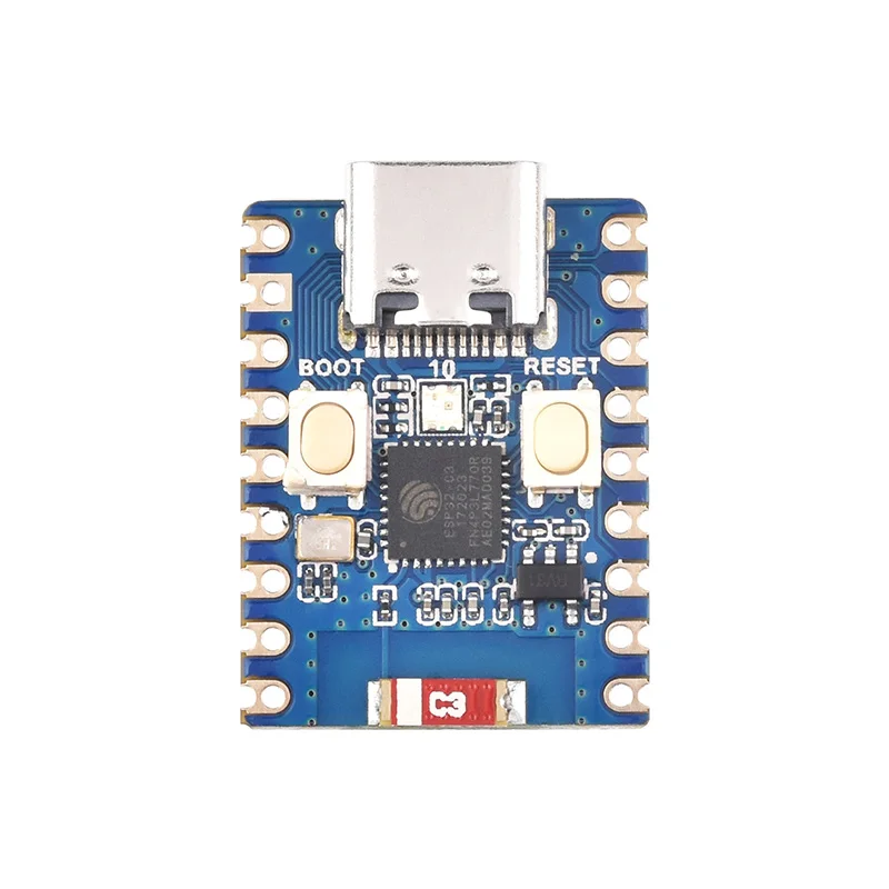 ESP32-C3-Zero Development Board With Optional Solder, Based on ESP32-C3FN4 Single-core Processor, 2.4GHz Wi-Fi & Bluetooth 5