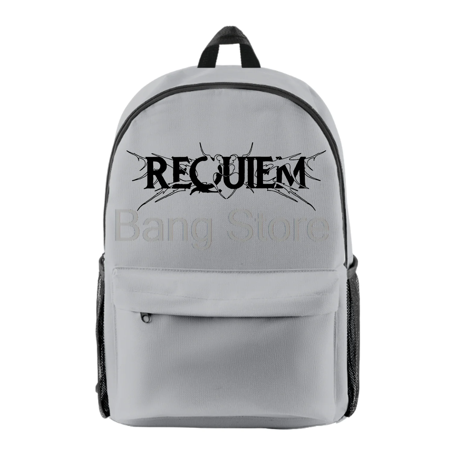 حقيبة ظهر Keshi Requiem Spikes للنساء والرجال حقيبة كتف كاجوال ملابس الشارع الشهير Daypack حقائب سفر للجنسين