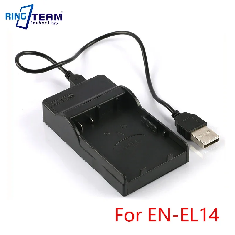 EN-EL14 EL14a USB Charger for Nikon Battery Camera Coolpix P7800 P7700 P7100 P7000 D5500 D5300 D5200 D3200 D3300 D5100 D3100 Df