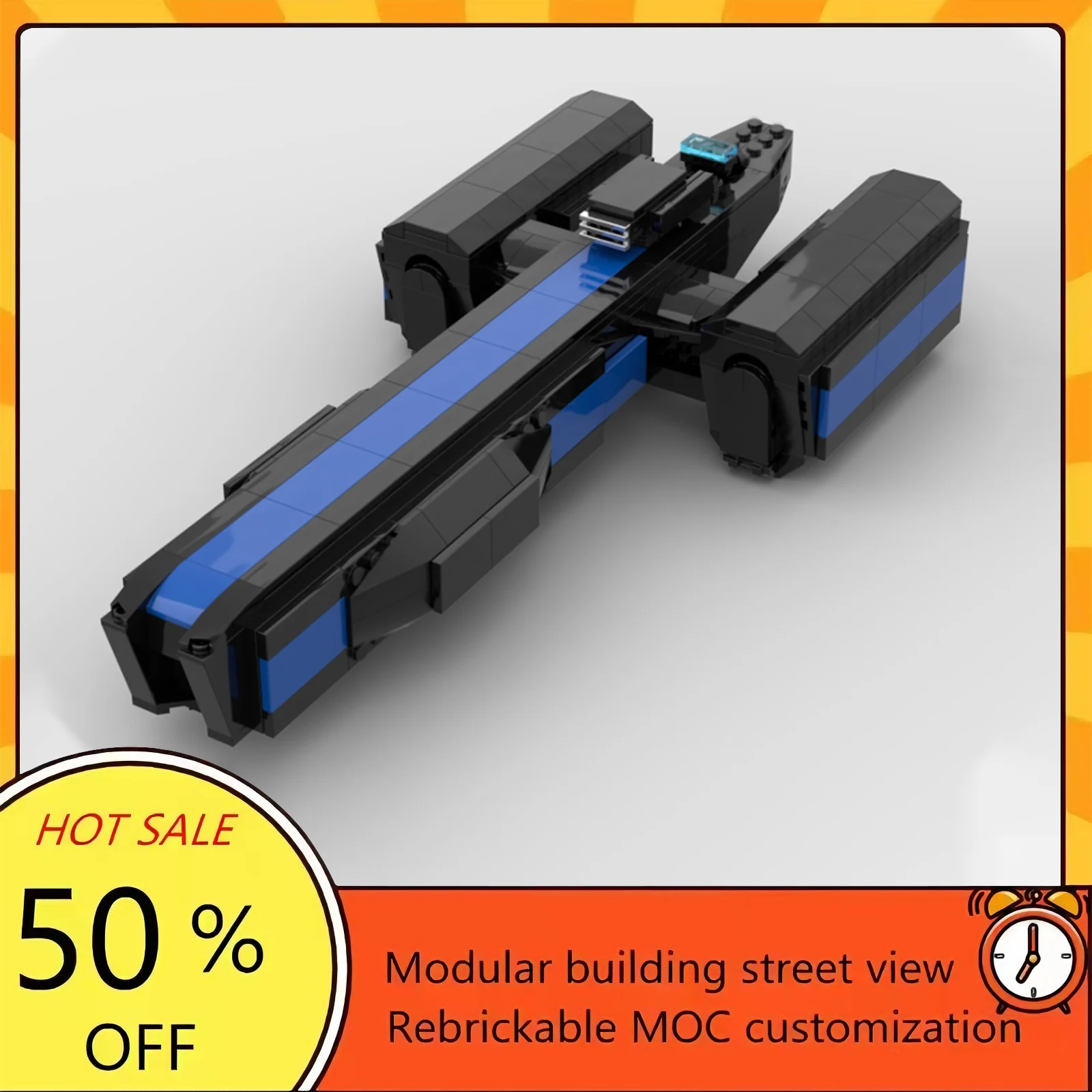 

483PCS Popular Space War Movie Model MOC Building Bricks Spaceship Modular Technology Gifts Holiday Assemble Children Toy Suit