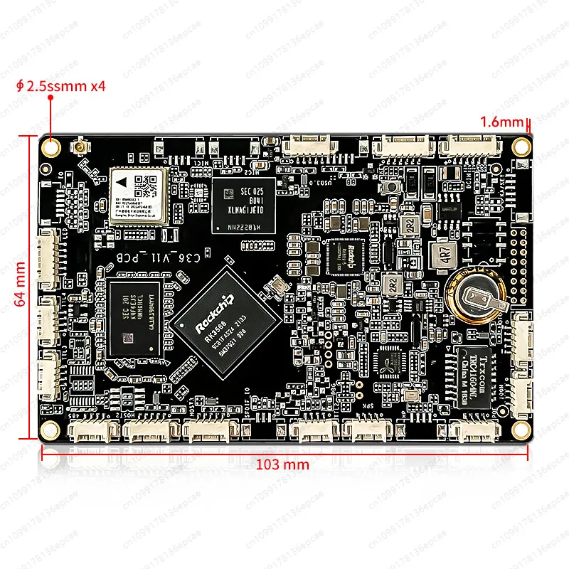 

Suitable for NANO/NX Carrier Board NCB00 Small Form Factor Robot Carrier Board, general version + CAN function + IMU function