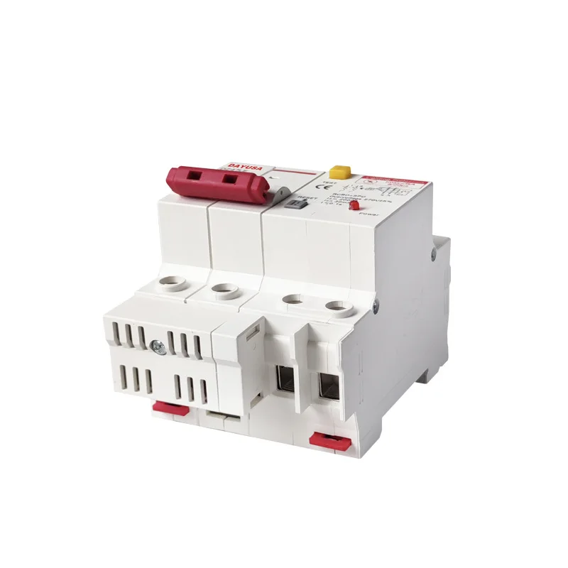 SPD Residual Current Circuit Breaker With Overload RCD RCBO RCCB With Lightning Protection MCB Leakage Surge Protector