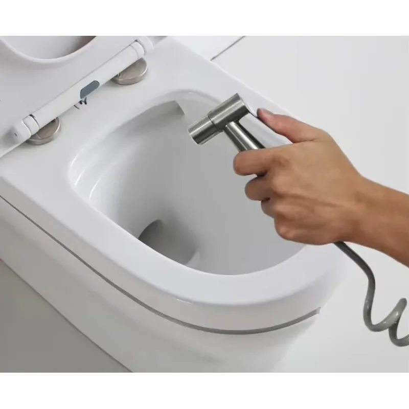Best Selling Gray Modern Siphon Integrated Design Drainage Ceramic Sanitary Ware Bathroom Concealed One-Piece Toilet
