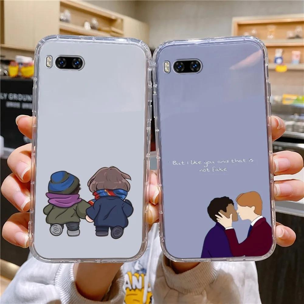 Young Royals Simon And Wilhelm Phone Case For Huawei Mate P10 P20 P30 P40 P50 Smart Z Honor 50 60 70 Pro Lite Transparent Case