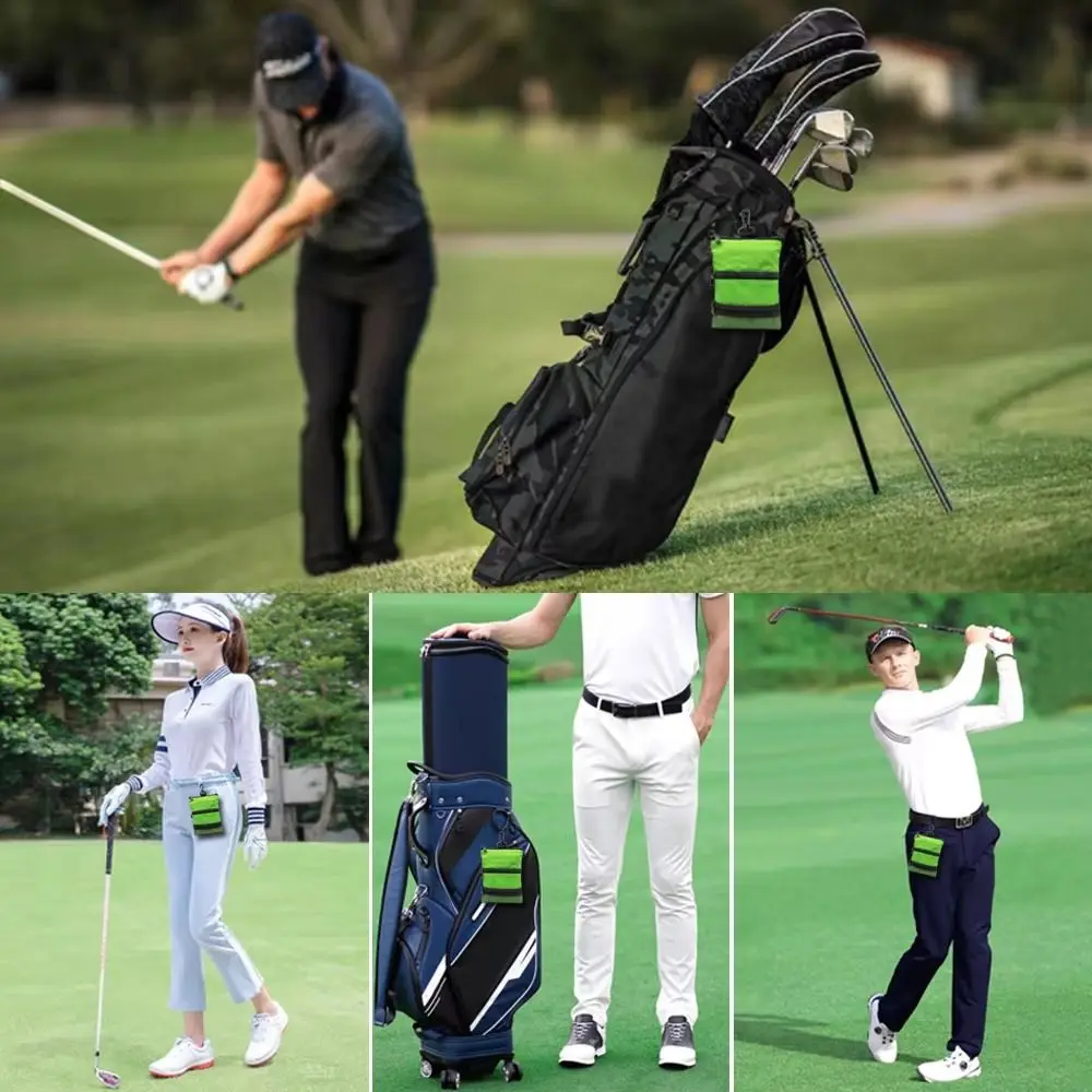 Accessory Carrier Waterproof Golf Ball Bag Portable Large Capacity Golf Storage Bag Durable Zippered Golf Carrier Camping