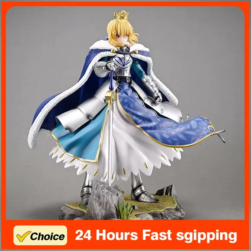 Fate Grand Order Altria Pendragon Saber Alter Rider 27cm Anime Figure Model Doll Jeanne D Arc Action Figurine Collectible Toy view 5