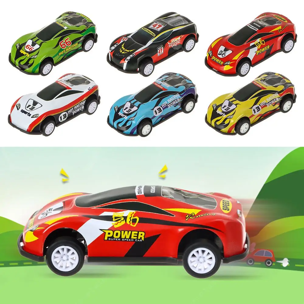 Cute Diecasts Boys Girls Gifts Toy Vehicles Mini Car Models Friction Car Racing Car Model