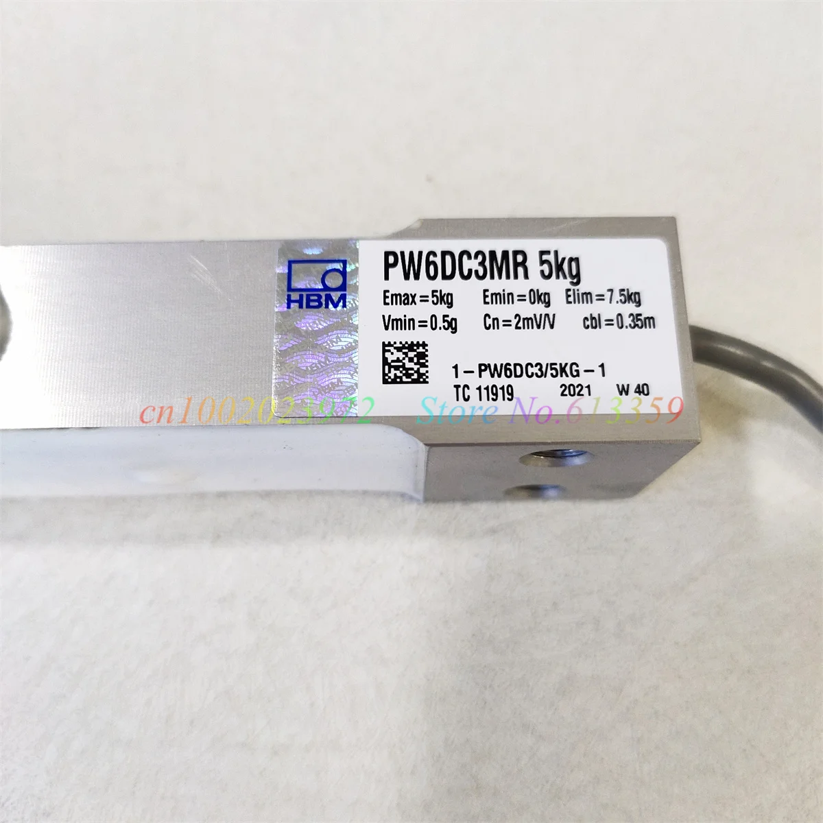 1pcs PW6DC3MR-3kg /5kg/10kg/15kg/20kg/30kg/40kg  HBM New  Load Cells weighing Sensors