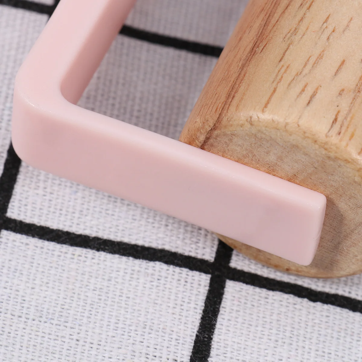 

Solid Wood Rolling Pin 30Cm Natural Wood Abs Non-Stick Dough Roller For Baking Pizza Pastry Bread Mini Rolling Pin Kitchen