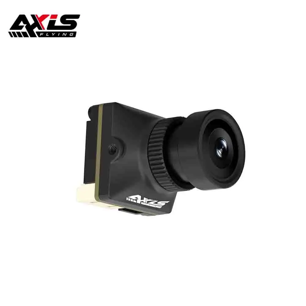 

FPV-камера Axisflying NAJA 1500TVL ночного видения 16:9/4:3 NTSC/PAL с низкой задержкой HD 125 ° Широкоугольный для аксессуаров для дронов FPV RC