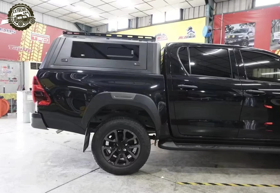 

EXTREME Pickup Canopy Aluminum Alloy or Steel Steel Pickup Hardtop Canopy for Tacoma 5ft