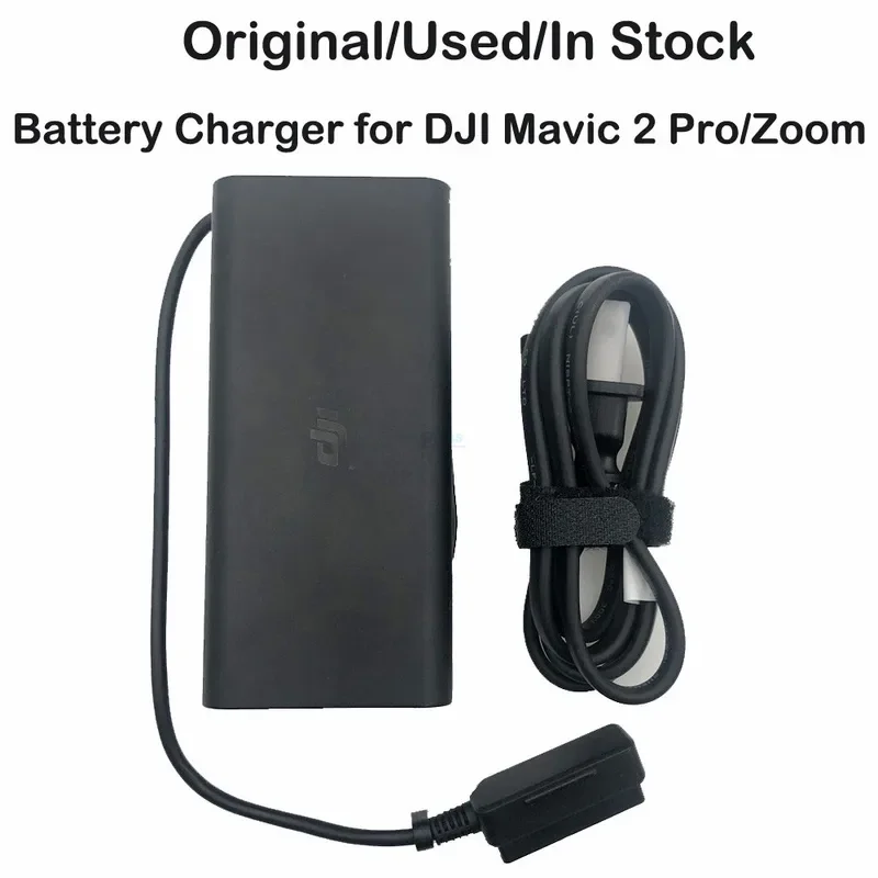 Genuine Battery Charger for DJI Mavic 2 Pro/Zoom 100W Accessories With Fast Smart Micro Usb Rechargeable Charger and AC Cable