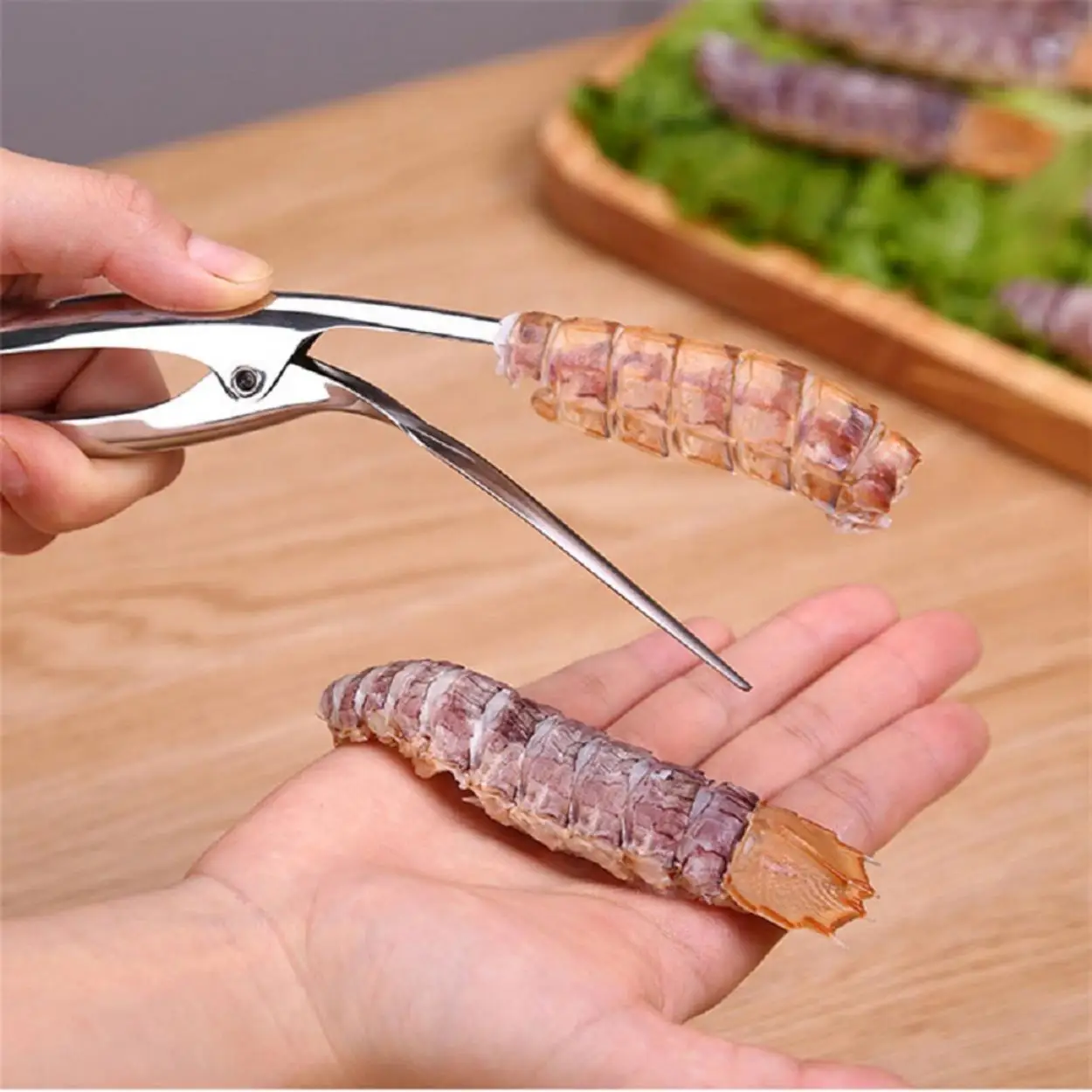 

Shrimp Peeling Artifact Stainless Steel Quick Shrimp Peeling Machine Kitchen Convenience Tool Accessories and Gadgets