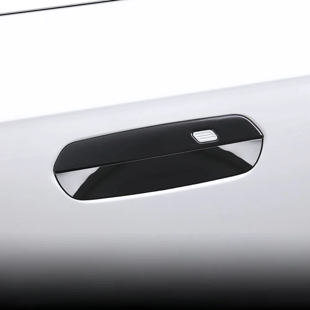 

Automotive Interior Sticker Door Handle Bowl Cover Enhancement For Vehicle Aesthetics Few Simple Installation Steps
