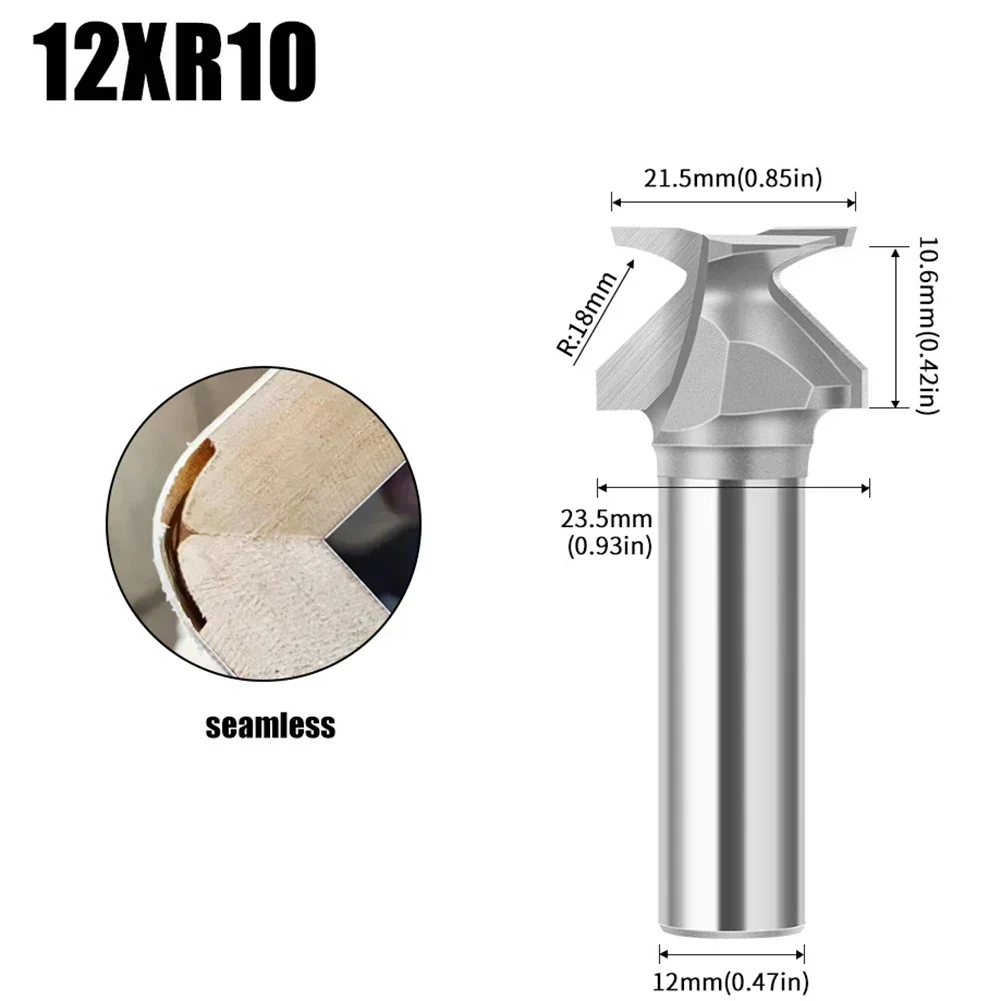 R10 Bending Cutter Filling-free Softening Process Router Bit Woodworking Tool Workshop Equipment Tool Part Accessories