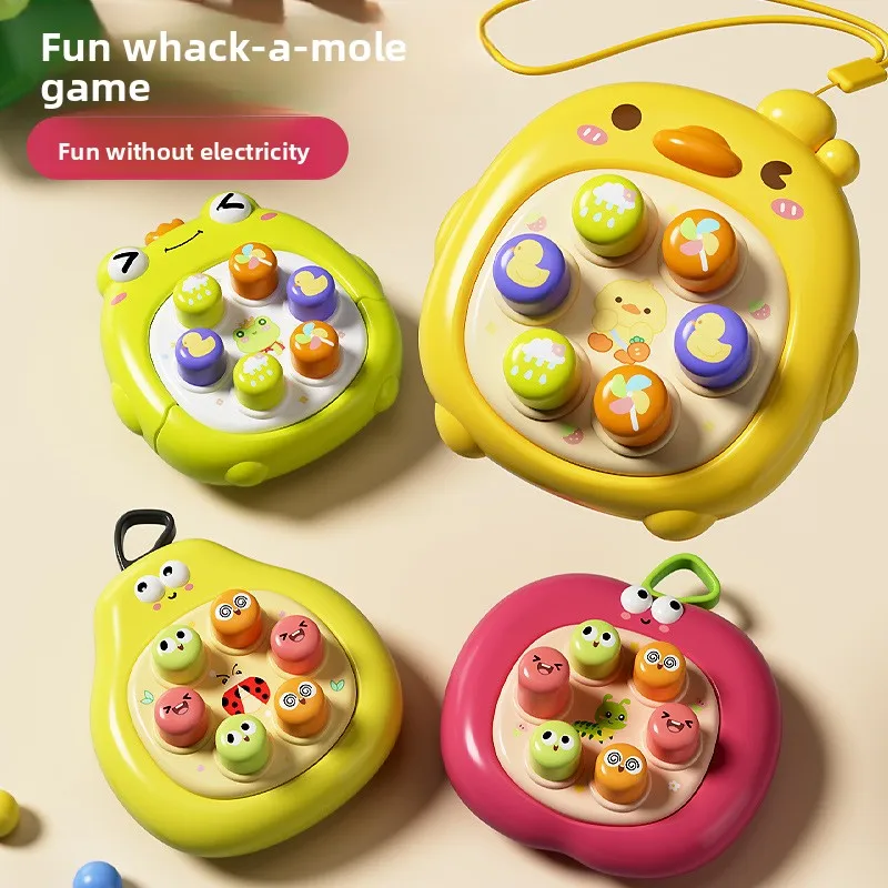 

Mini Whack-a-mole Toys, Baby Early Education Educational Boys and Girls Finger Pressing Toys