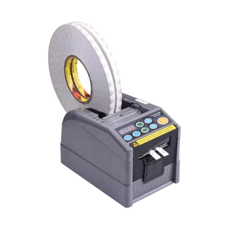 Automatic Tape Dispenser ATD-60GR Packing Machine 6-60mm Width Memory Function Motor Core High Antistatic ABS