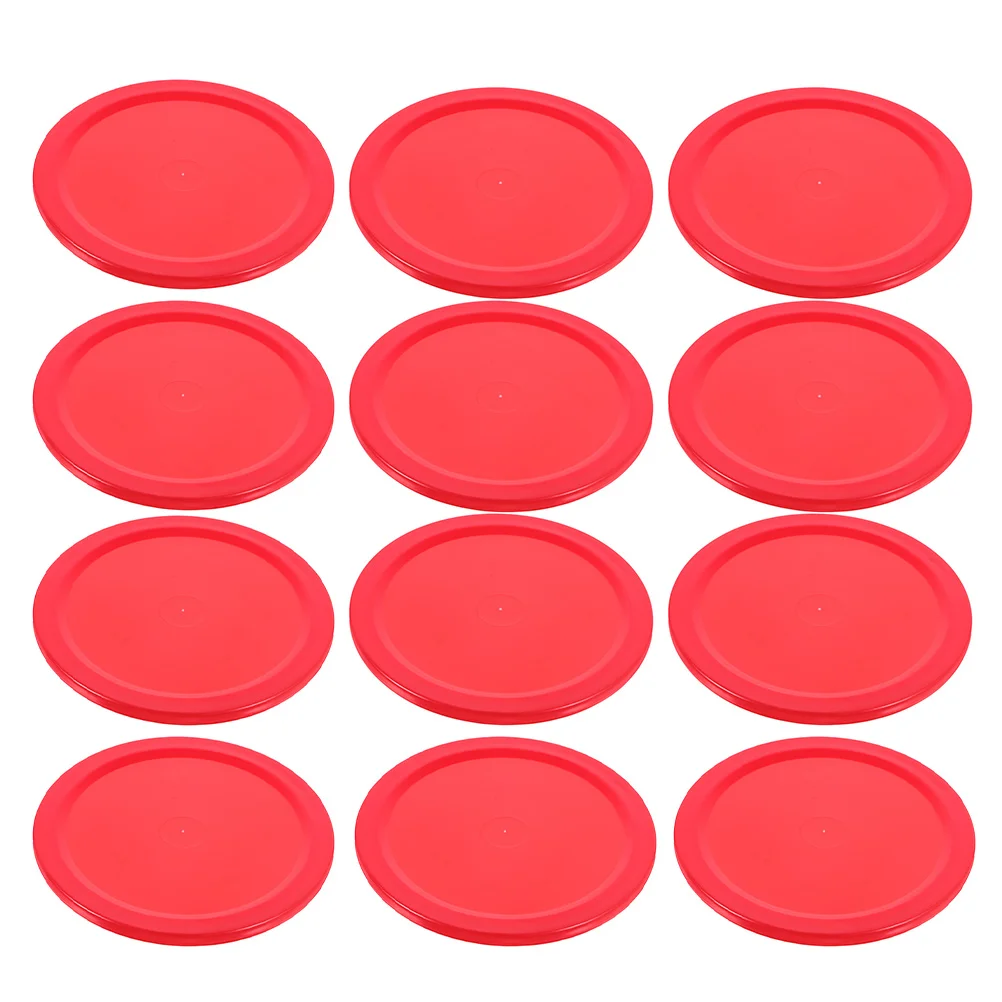 

20 Pcs Ice Hockey Ice Hockey Pucks Plastic Smooth Movement Game Table Accessories Replacement Supplies