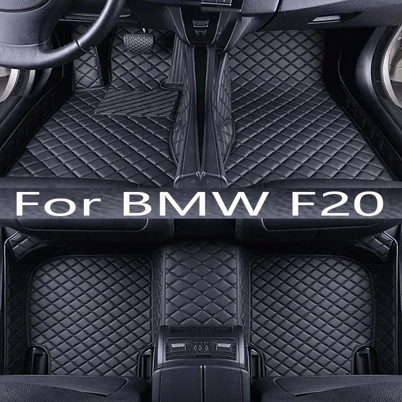 

Artificial Leather Custom Car Floor Mats for BMW F20 1 Series 4 Door 2011-2019 Year Interior Details Car Accessories Carpet