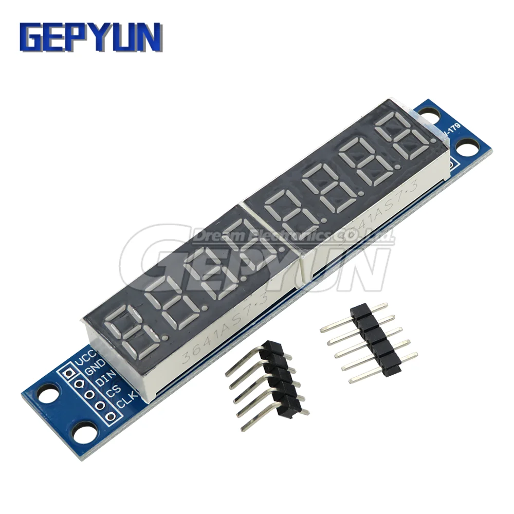 8 Digit Bit MAX7219 Digital Tube Display Module Board Digital LED Display MAX7219 CWG Controller for Arduino