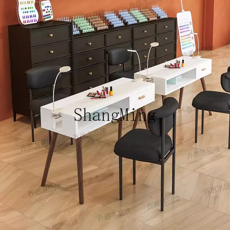 SM table de manucure simple haut de gamme table de travail de manucure simple et double rétro table de manucure